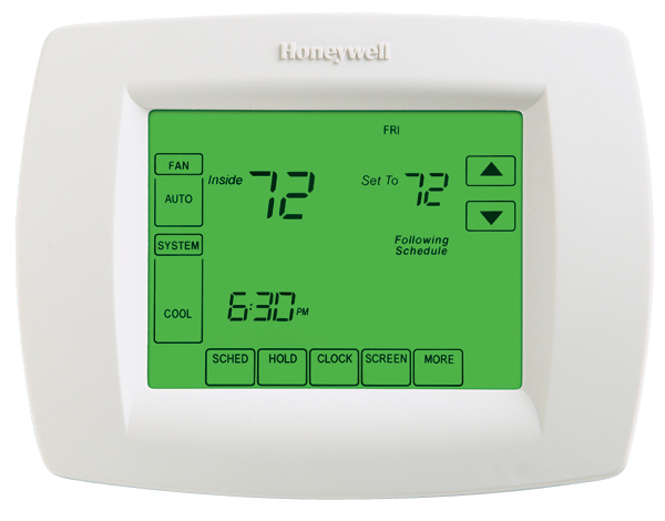 Honeywell VisionPRO® 8000 Touchscreen Thermostat - Kirkland Heating u0026  Cooling
